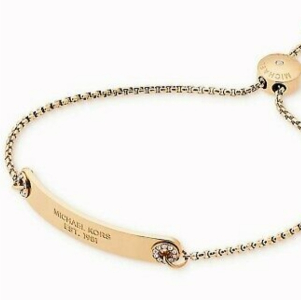 MICHAEL KORSCrystal Yellow  Gold Tone Stainless Steel STYLE: MKJX6351710